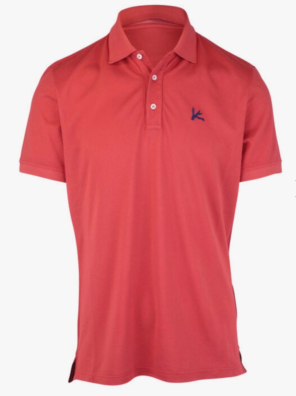 Isaia The Logo Cotton Piquet Polo Shirt XXL